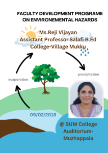 Faculty Development Program on Environmental Hazards